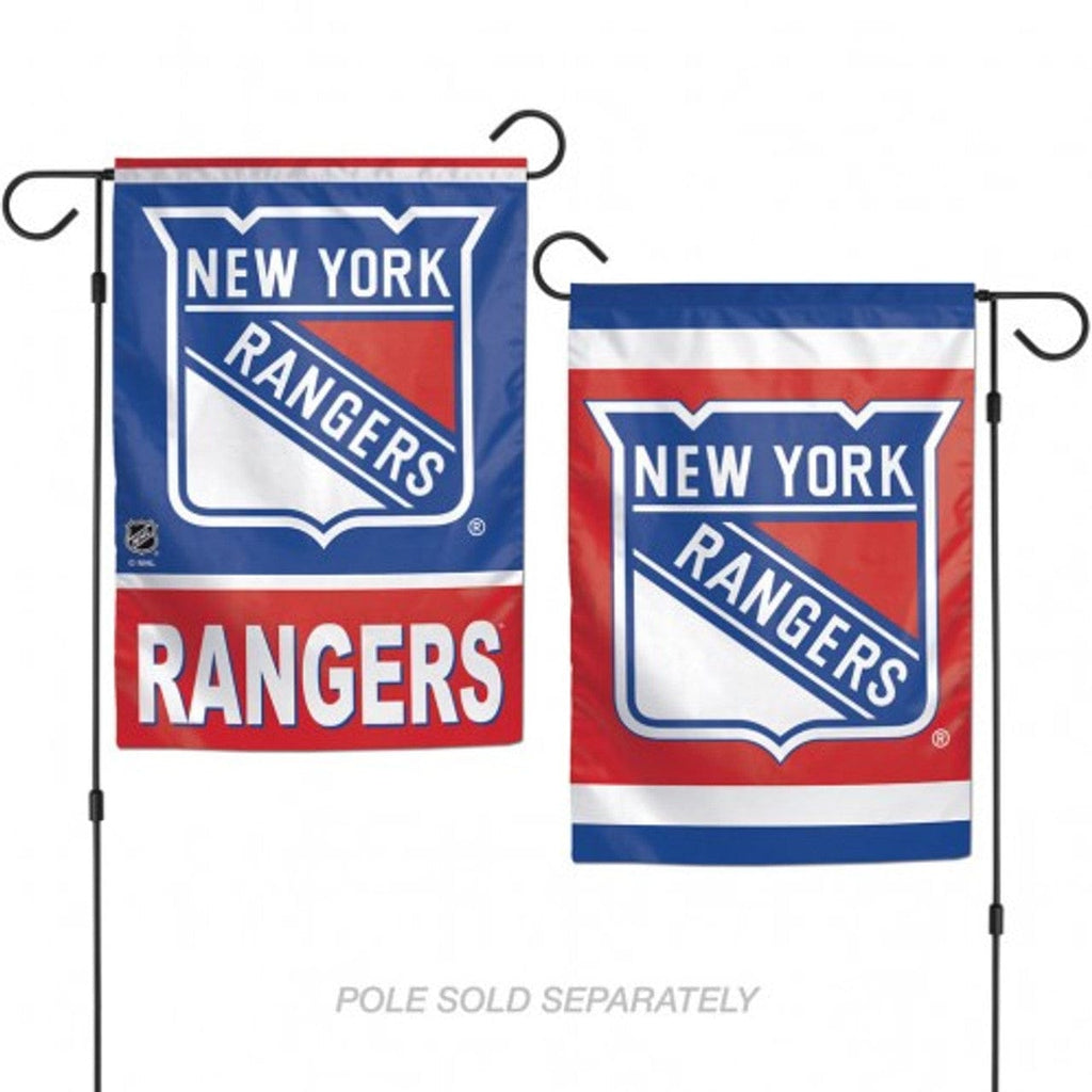 Flags 12x18 New York Rangers Flag 12x18 Garden Style 2 Sided 032085362384