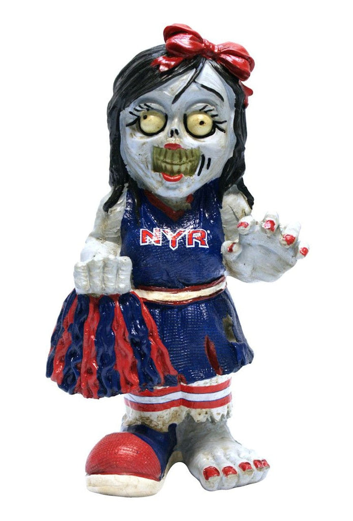 Zombie Figurine Cheerleader New York Rangers Zombie Cheerleader Figurine 887849325620