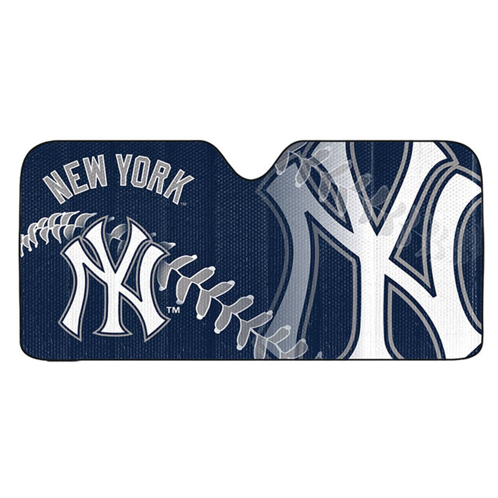 Auto Sun Shade New York Yankees Auto Sun Shade 59x27 681620868203