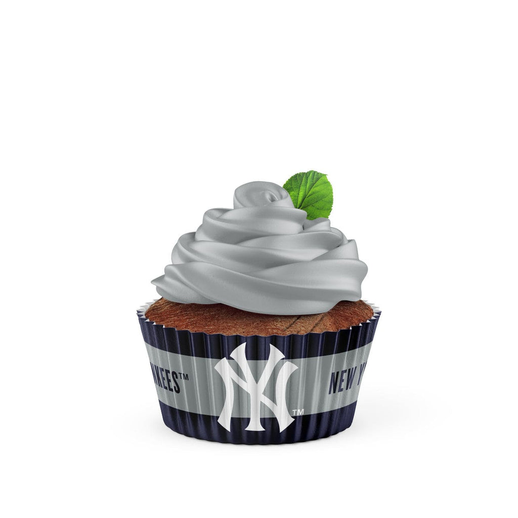 Baking Cups New York Yankees Baking Cups Large 50 Pack 771831275195