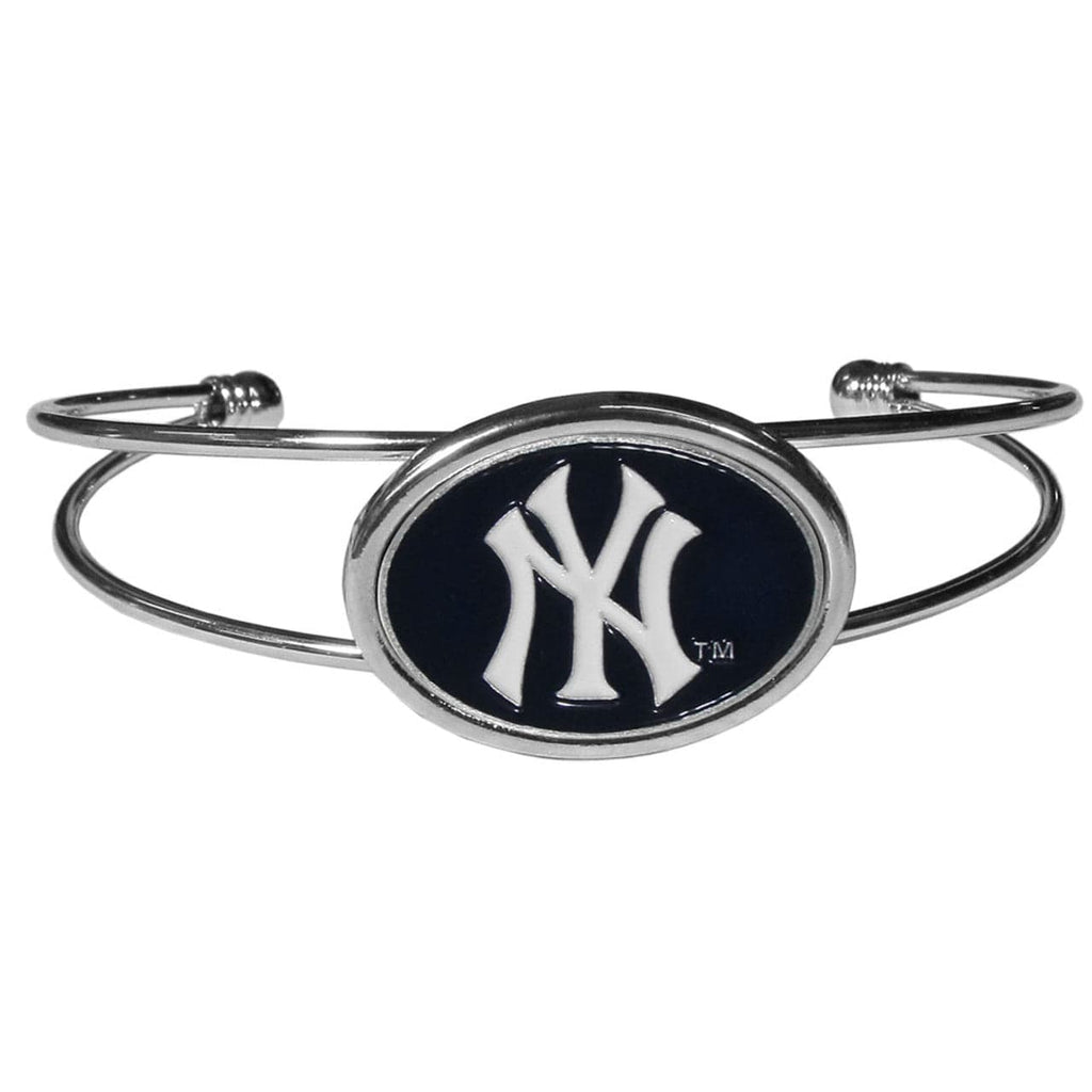 New York Yankees New York Yankees Bracelet Double Bar Cuff CO 754603665226