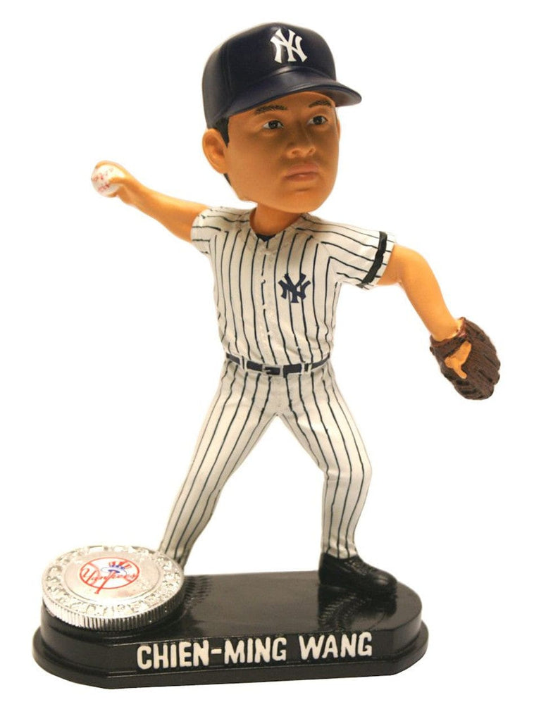 New York Yankees New York Yankees Chien-Ming Wang Forever Collectibles Blatinum Bobblehead - Pose 2 CO