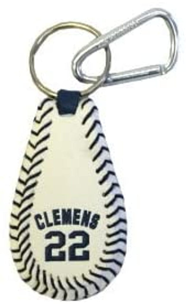 New York Yankees New York Yankees Keychain Classic Baseball Roger Clemens CO 877314008554