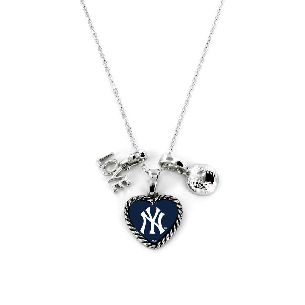 Jewelry Necklace Charm New York Yankees Necklace Charmed Sport Love Baseball 763264779234