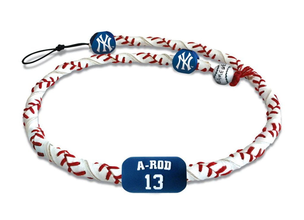 New York Yankees New York Yankees Necklace Frozen Rope Baseball Alex Rodriguez CO 844214046238