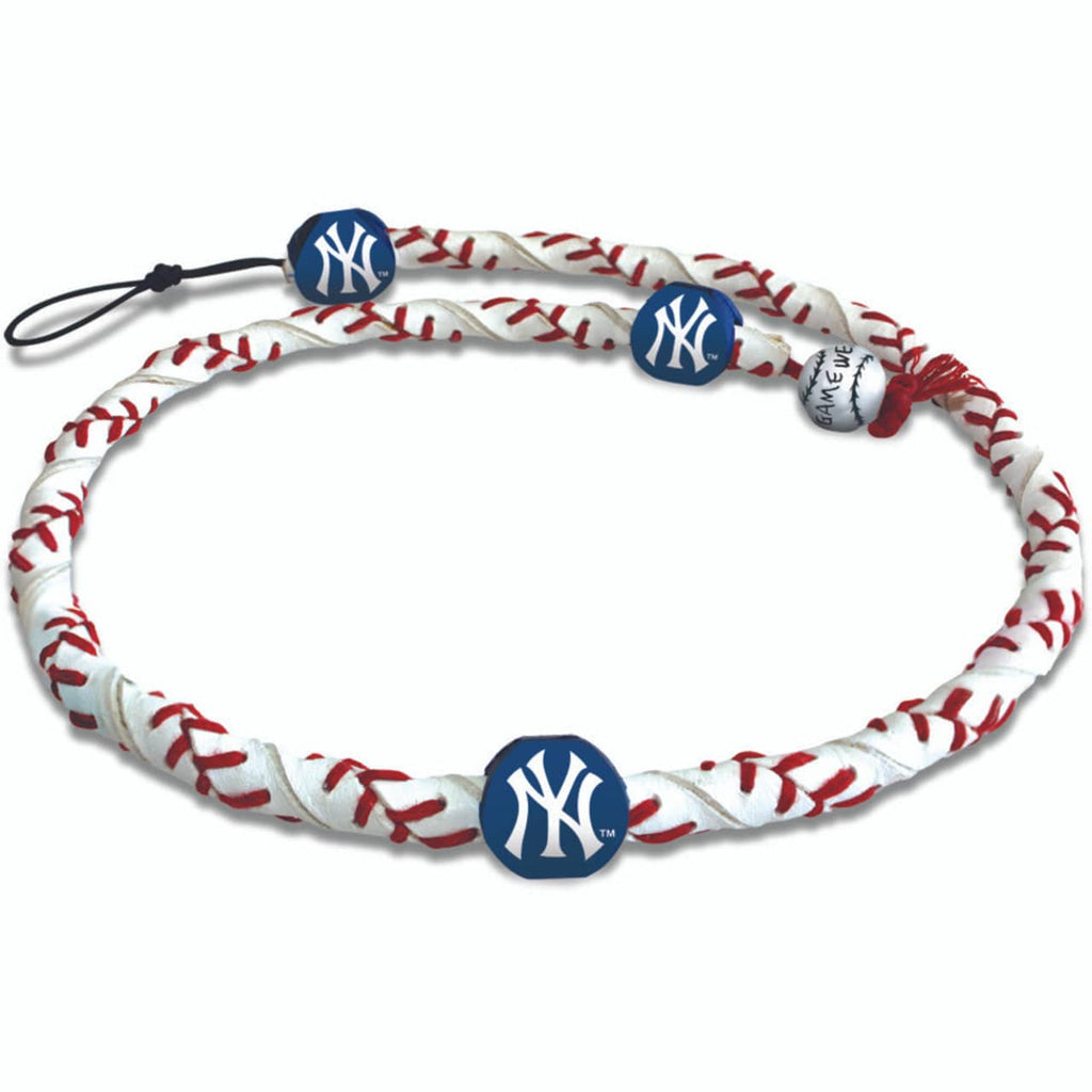 New York Yankees New York Yankees Necklace Frozen Rope Baseball CO 844214025288