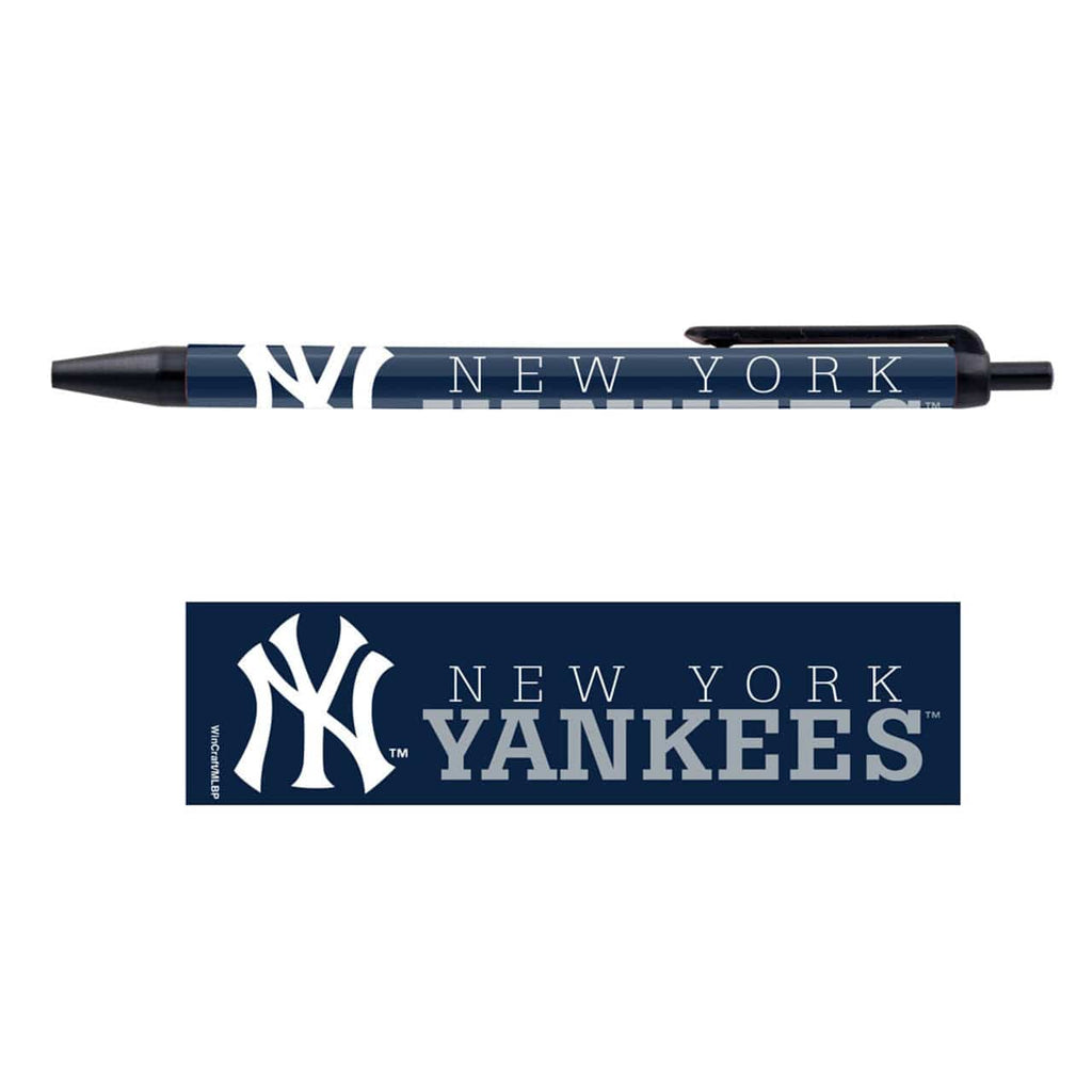 Pens Click Style 5 Pack New York Yankees Pens 5 Pack 032085657008