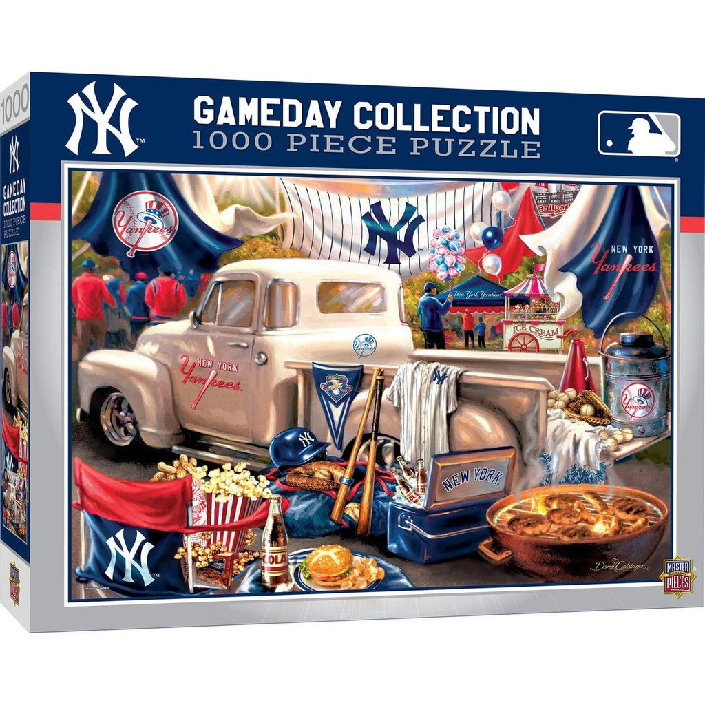 Puzzle 1000 Piece New York Yankees Puzzle 1000 Piece Gameday Design 705988010040