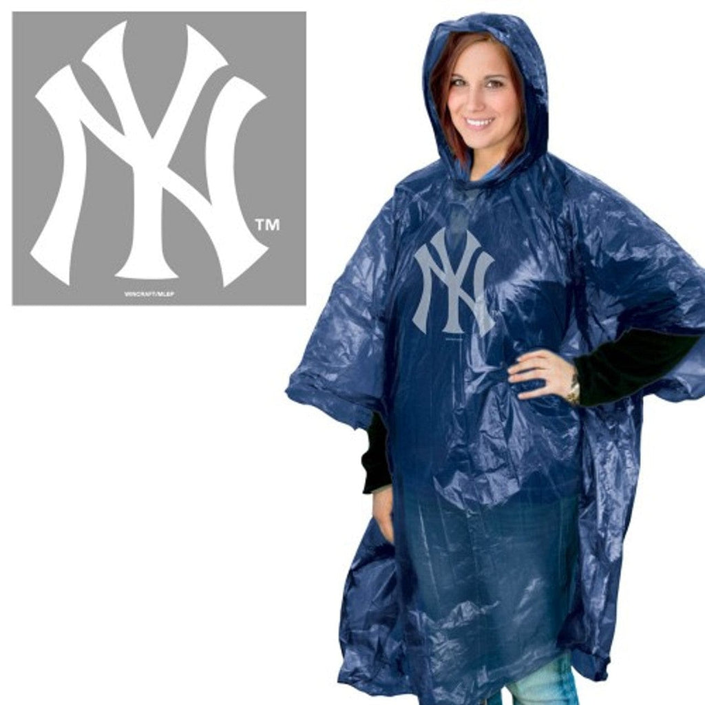 Rain Ponchos New York Yankees Rain Poncho 099606254061