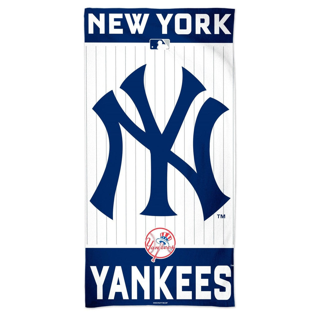 Towel Beach 30x60 New York Yankees Towel 30x60 Beach Style 099606187840