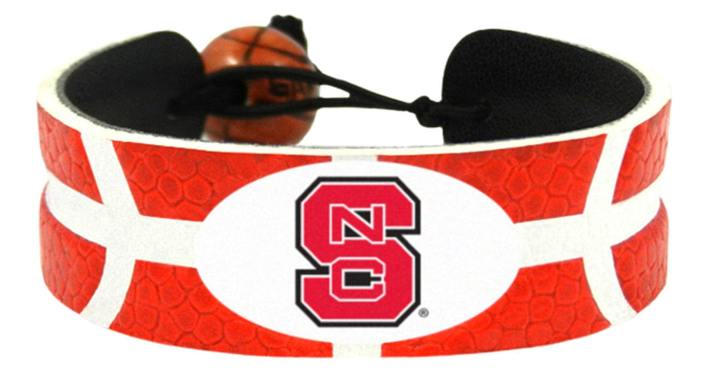 Jewelry Bracelet Teams Color North Carolina State Wolfpack Team Color Basketball Bracelet 877314009155