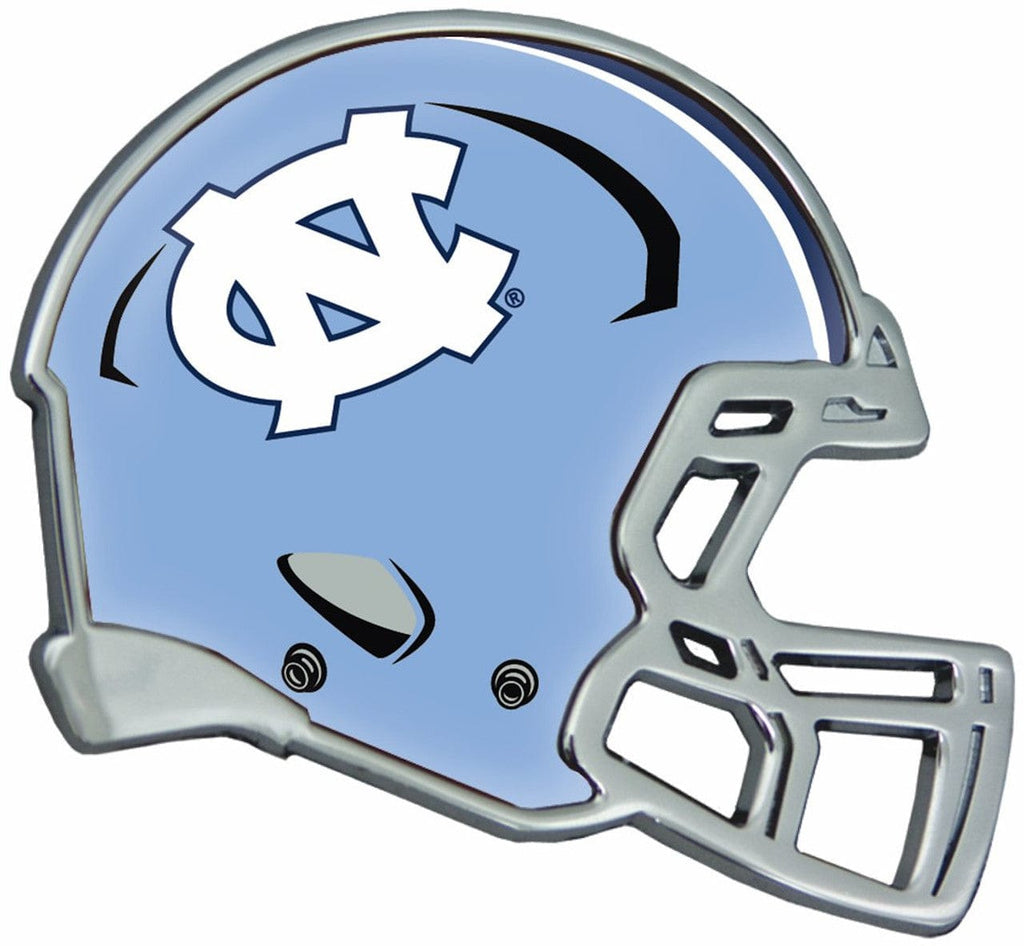 Auto Emblem Color North Carolina Tar Heels Auto Emblem - Helmet 614934436677