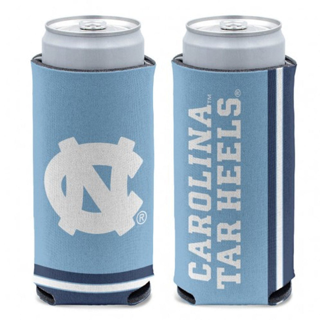 Slim Can Coolers North Carolina Tar Heels Can Cooler Slim Can Design 194166085718