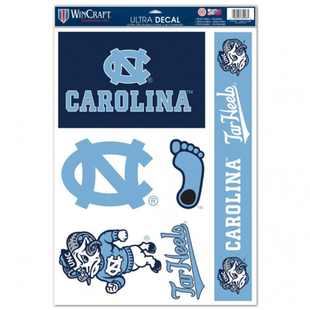 Decal 11x17 Multi Use North Carolina Tar Heels Decal 11x17 Multi Use - Special Order 32085029102