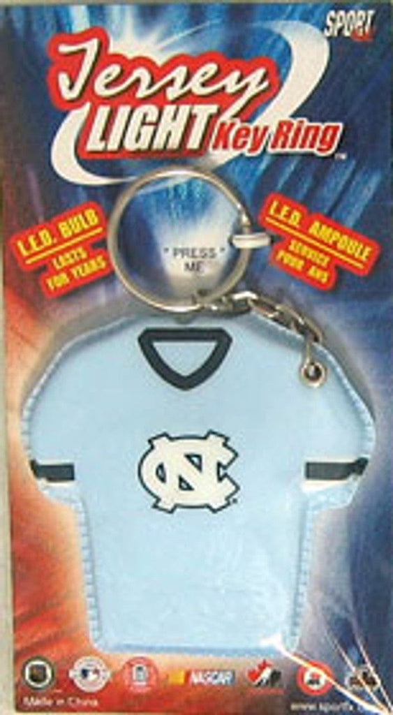 North Carolina Tar Heels North Carolina Tar Heels Keychain Jersey Keylight CO 626551726154