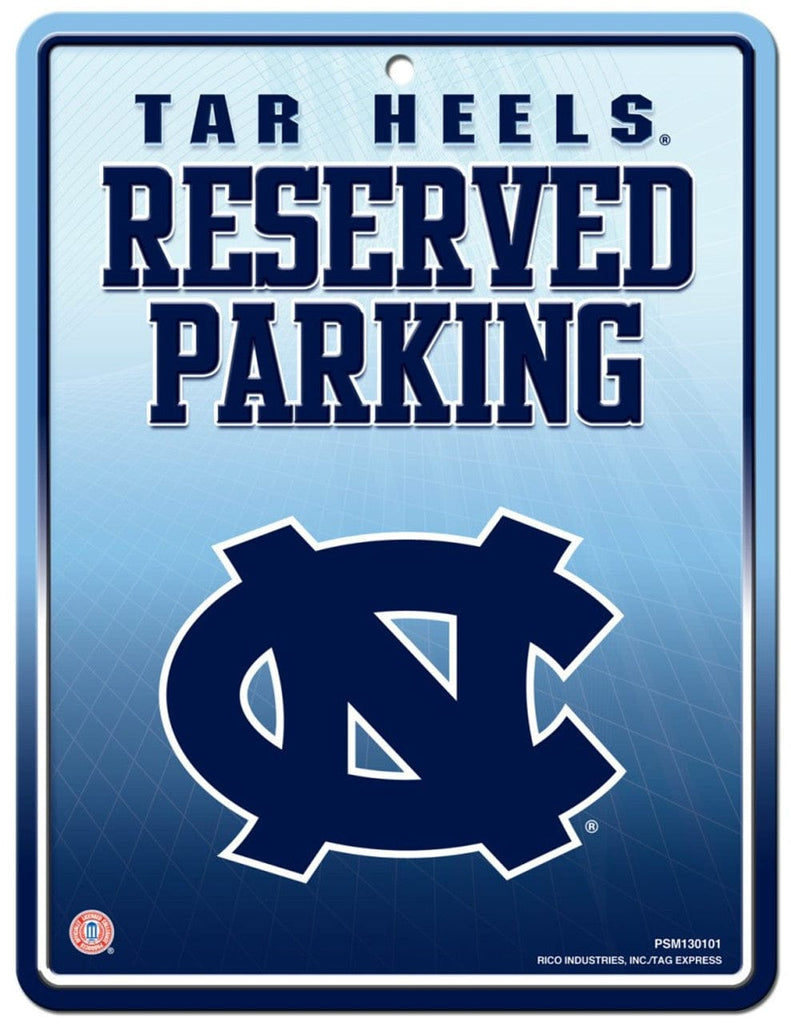 Sign Metal Parking North Carolina Tar Heels Metal Parking Sign 094746553517