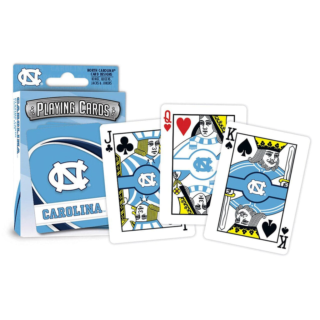Playing Cards North Carolina Tar Heels Playing Cards Logo 705988918421