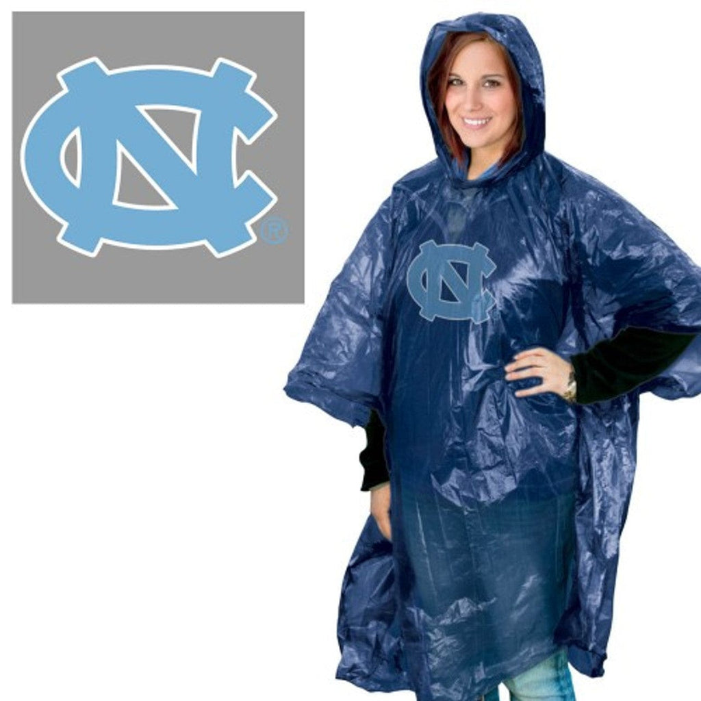 Rain Ponchos North Carolina Tar Heels Rain Poncho 099606223418