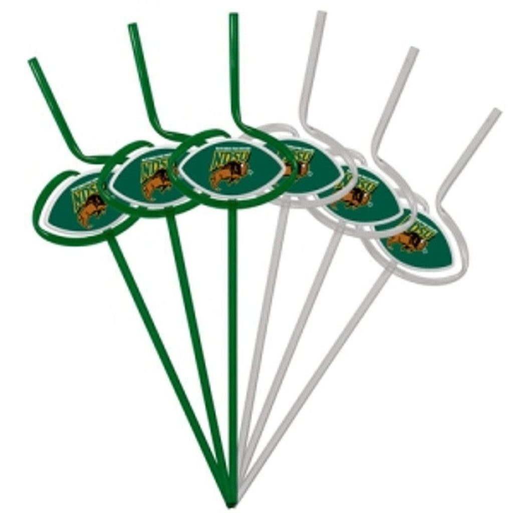 North Dakota State Bison North Dakota State Bison Team Sipper Straws CO 847504018960