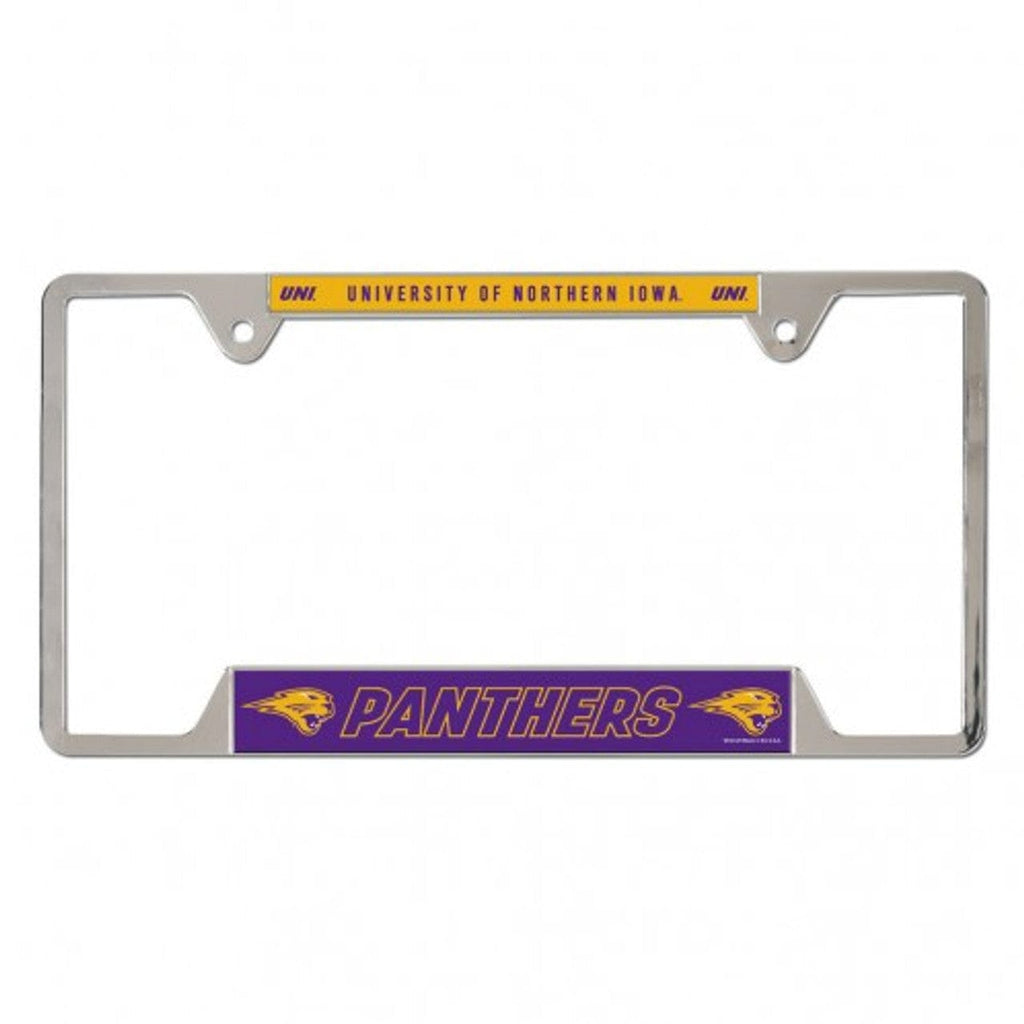 Northern Iowa Panthers Northern Iowa Panthers Metal License Plate Frame 032085224187