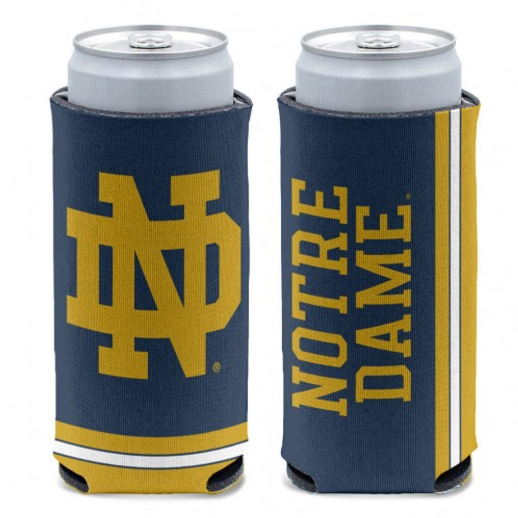 Slim Can Coolers Notre Dame Fighting Irish Can Cooler Slim Can Design 194166078062