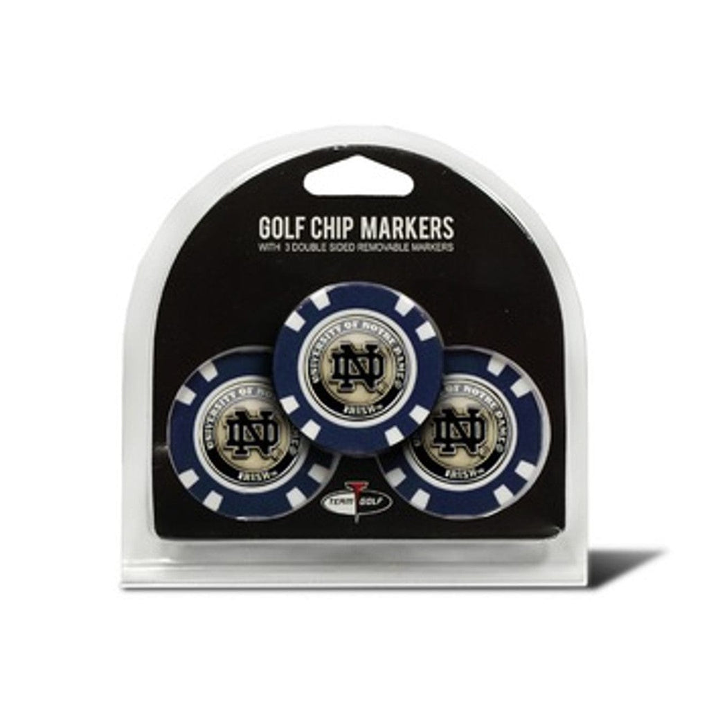 Golf Chip with Marker 3 Pack Notre Dame Fighting Irish Golf Chip with Marker 3 Pack 637556227881