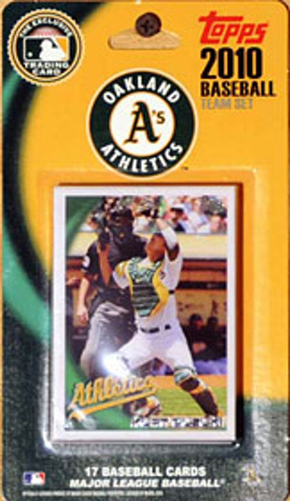 Collectibles Oakland Athletics 2010 Topps Team Set 041116098246