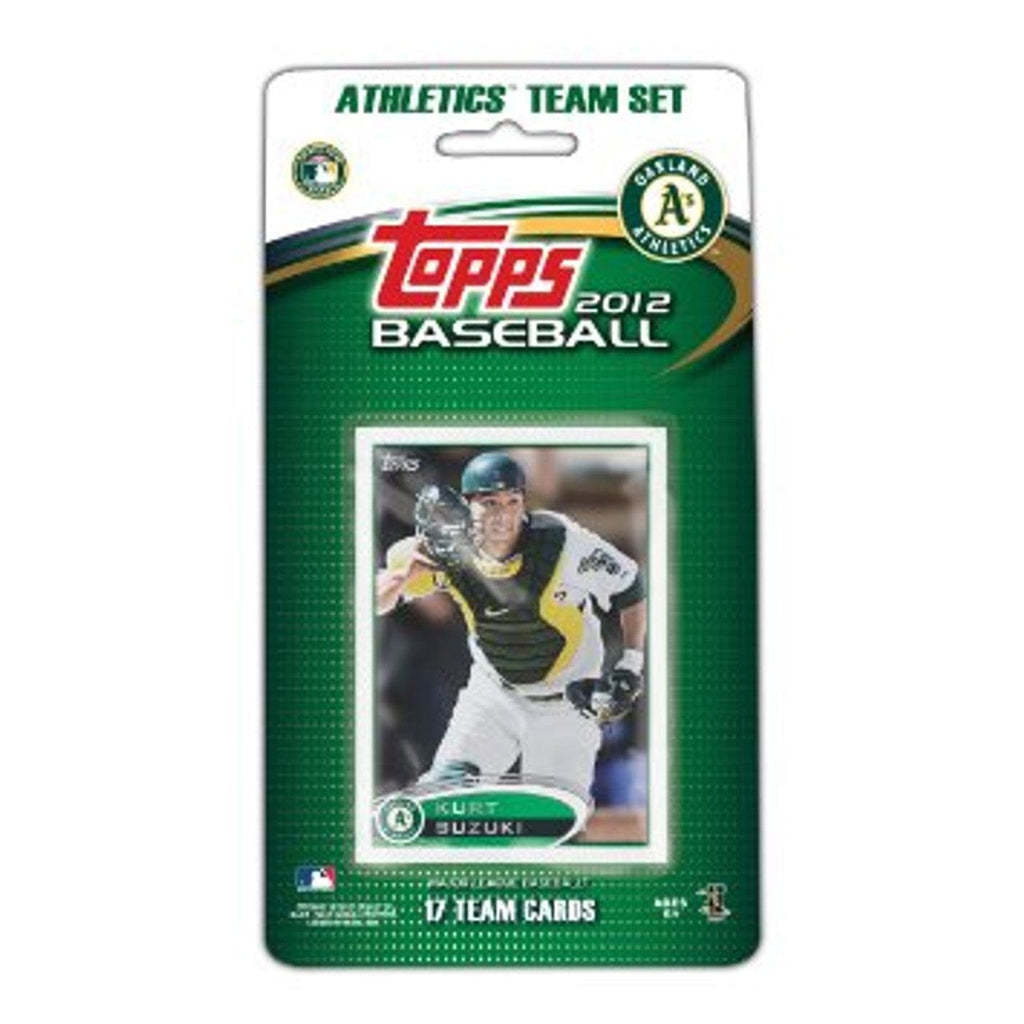 Collectibles Oakland Athletics 2012 Topps Team Set 041116308994