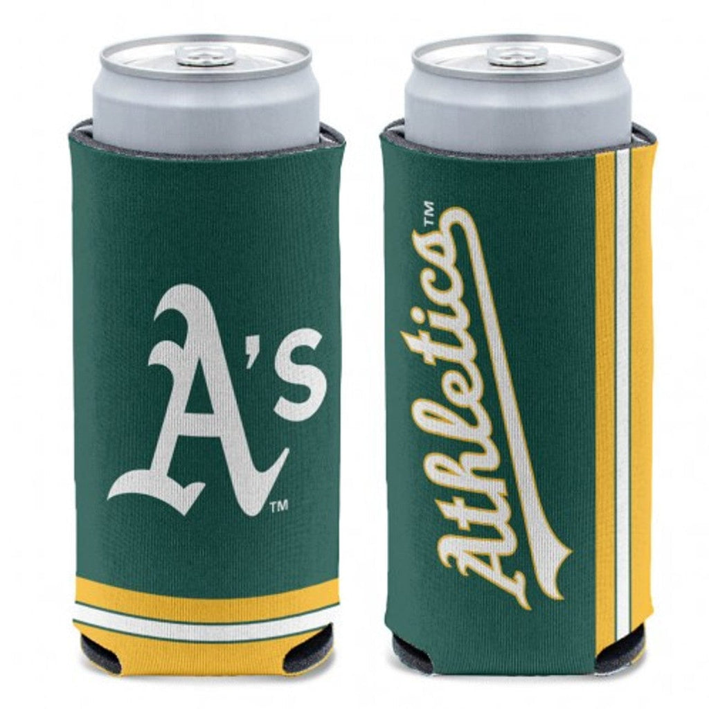 Slim Can Coolers Oakland Athletics Can Cooler Slim Can Design 194166087699