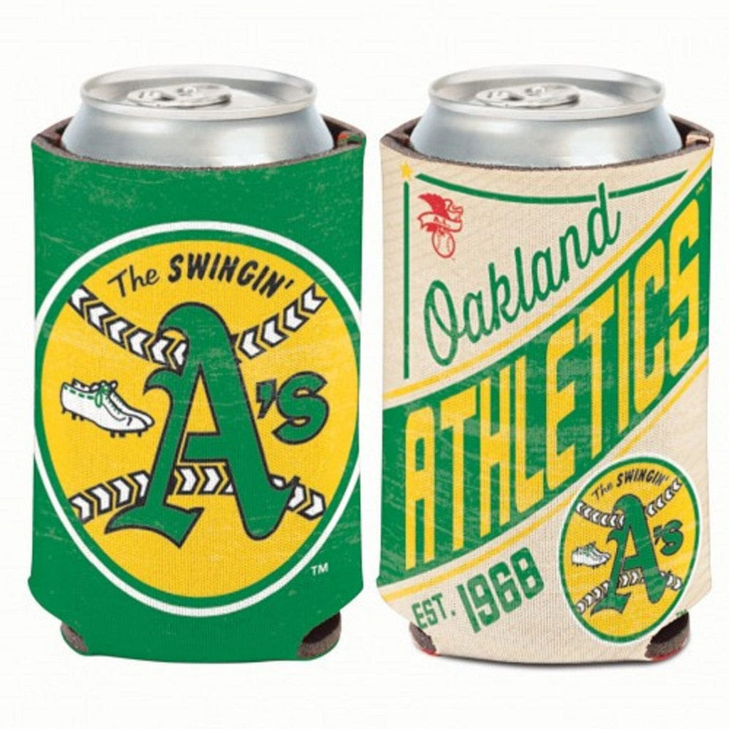 Can Cooler Vintage Design Oakland Athletics Can Cooler Vintage Design Special Order 032085862914