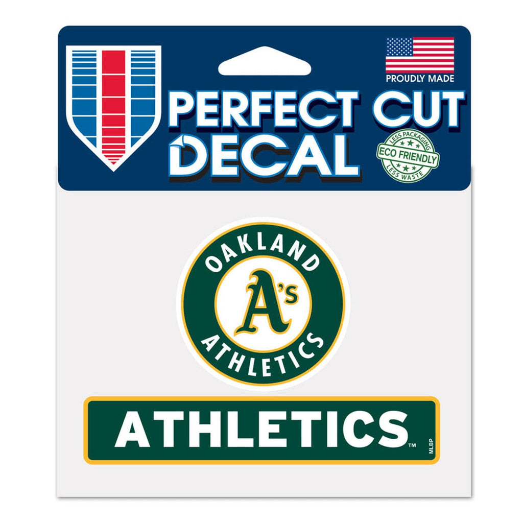 Decal 4.5x5.75 Perfect Cut Color Oakland Athletics Decal 4.5x5.75 Perfect Cut Color - Special Order 032085181022