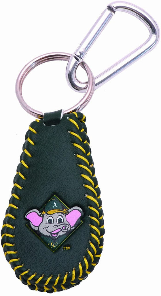 Keychain Gamewear Teams Color Oakland Athletics Keychain Team Color Baseball Mascot 844214001947