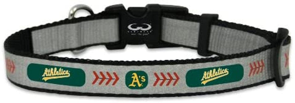 Oakland Athletics Oakland Athletics Pet Collar Reflective Baseball Size Toy CO 844214059498