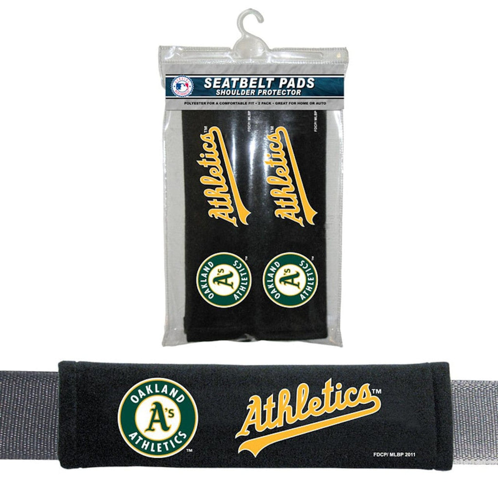 Oakland Athletics Oakland Athletics Seat Belt Pads CO 023245667111