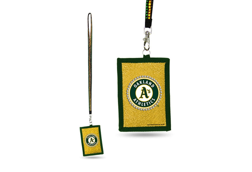 Wallet Beaded Lanyard Style Oakland Athletics Wallet Beaded Lanyard Style 094746541330