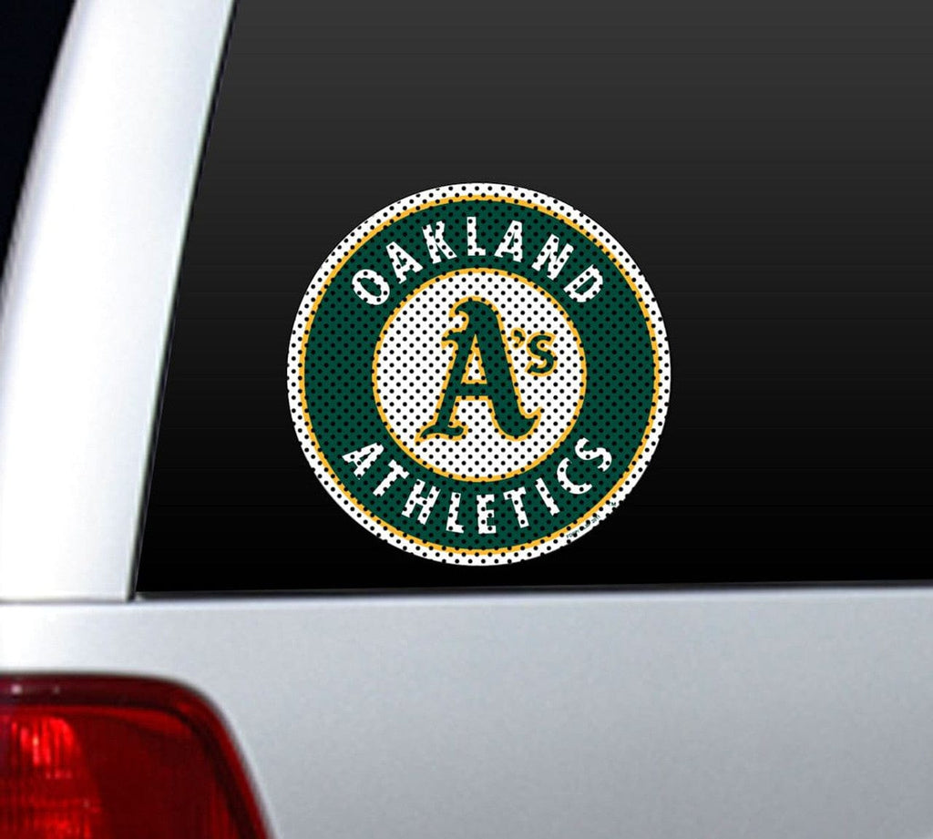 Oakland Athletics Oakland Athletics Window Film 12 Inch Die Cut CO 023245662116