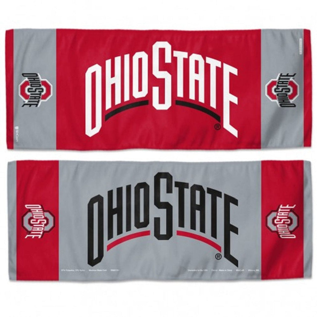 Towel Cooling Ohio State Buckeyes Cooling Towel 12x30 099606230249