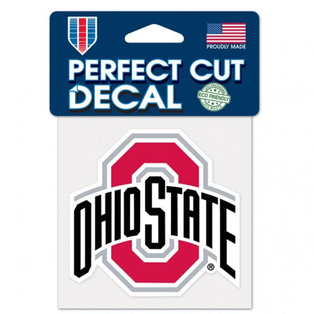 Decal 4x4 Perfect Cut Color Ohio State Buckeyes Decal 4x4 Perfect Cut Color 032085528544