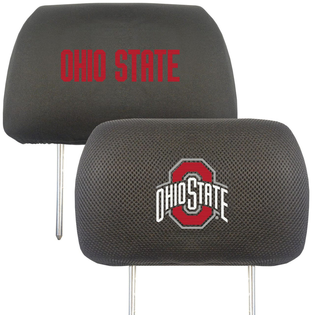 Auto Headrest Covers Ohio State Buckeyes Headrest Covers FanMats 842989025892