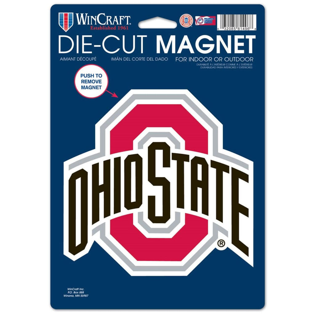 Ohio State Buckeyes Ohio State Buckeyes Magnet 6.25x9 Die Cut Logo Design Special Order 032085818034