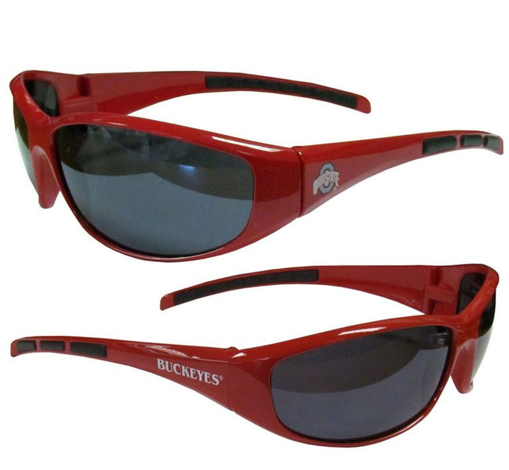 Sunglasses Wrap Style Ohio State Buckeyes Sunglasses - Wrap 754603171031