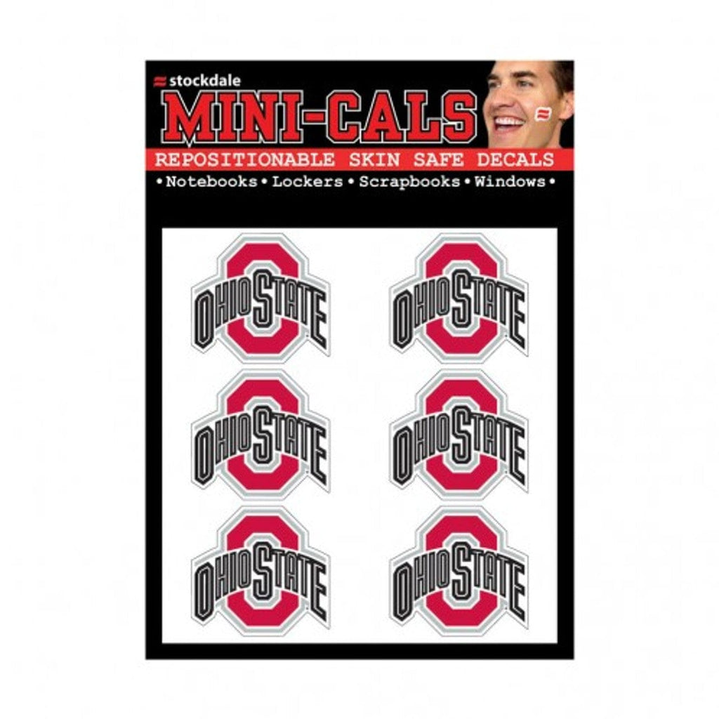 Face Cals Ohio State Buckeyes Tattoo Face Cals 614934832943
