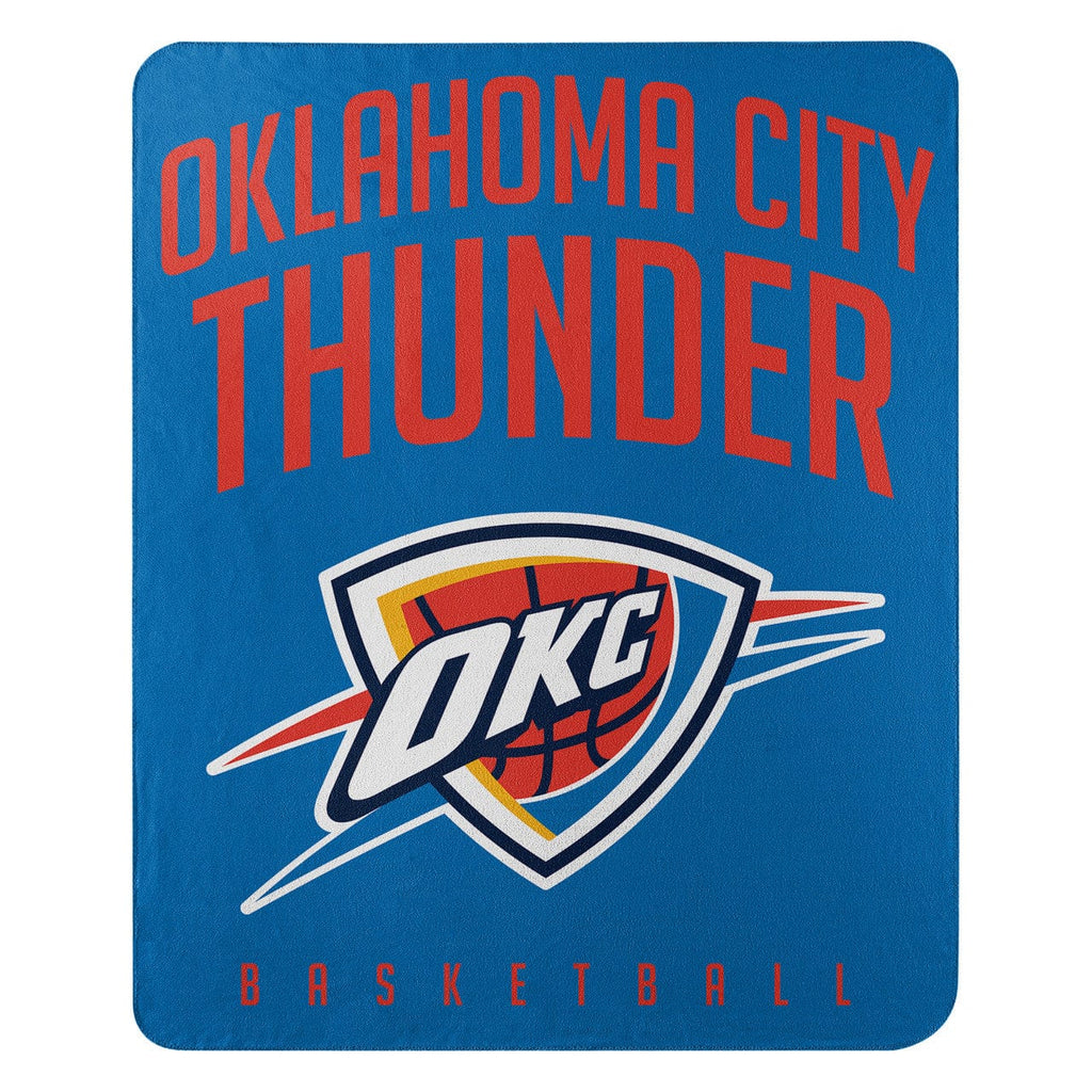 Blankets Fleece Oklahoma City Thunder Blanket 50x60 Fleece Lay Up Design 190604131597