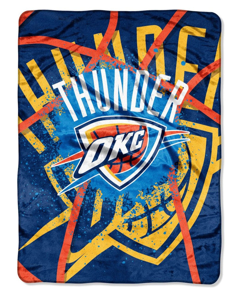 Blankets 60x80 Raschel Oklahoma City Thunder Blanket 60x80 Raschel 087918647695