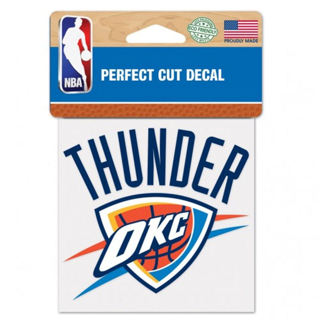 Decal 4x4 Perfect Cut Color Oklahoma City Thunder Decal 4x4 Perfect Cut Color 032085217615