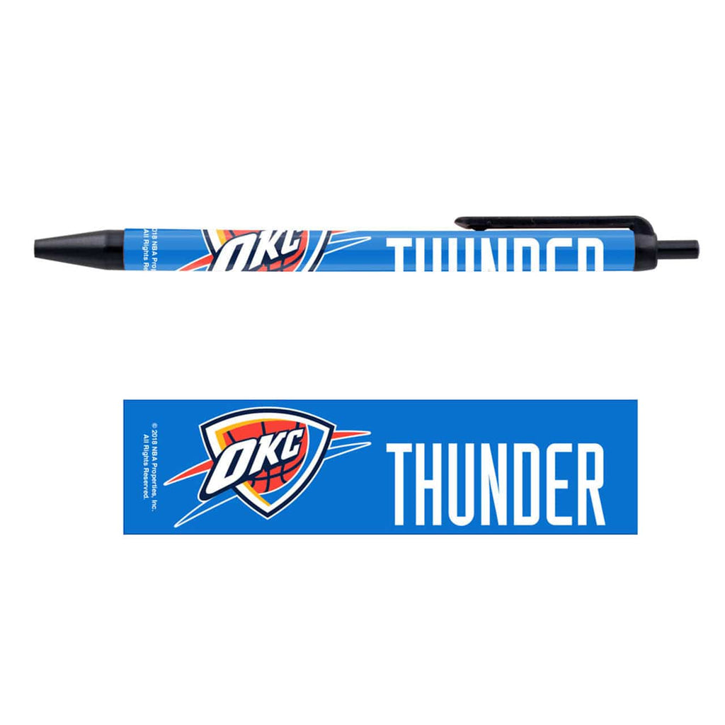Pens Click Style 5 Pack Oklahoma City Thunder Pens 5 Pack 032085661869