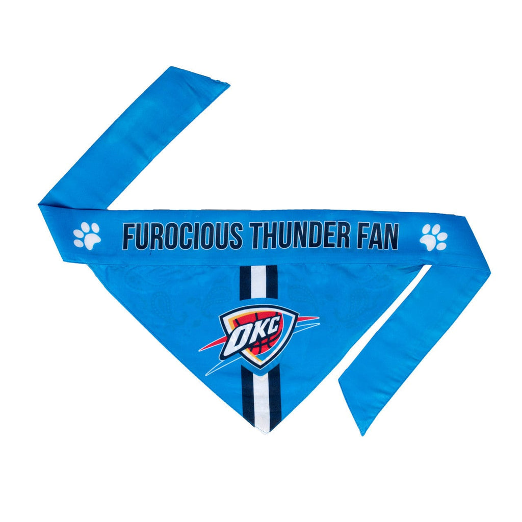 Pet Bandanna Oklahoma City Thunder Pet Bandanna Size L 686699988005