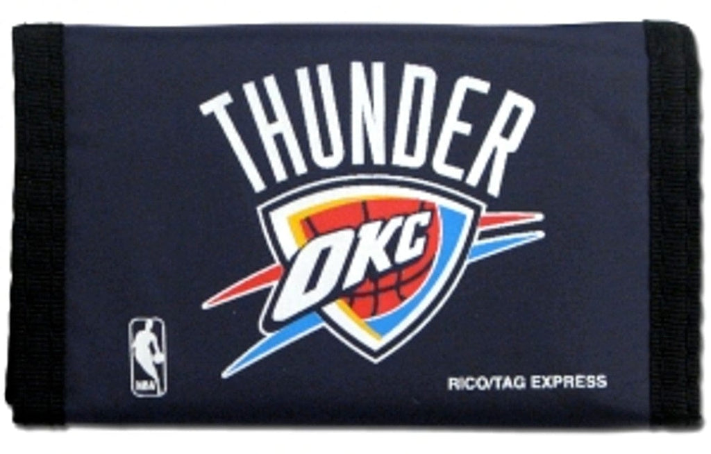 Wallet Nylon Trifold Oklahoma City Thunder Wallet Nylon Trifold 024994996262