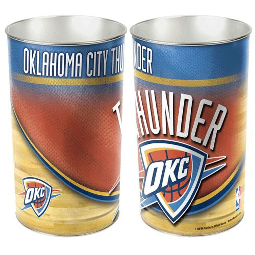 Wastebasket Oklahoma City Thunder Wastebasket 15 Inch 010943800865