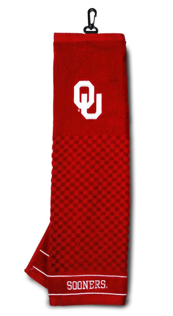 Golf Towel 16x22 Embroidered Oklahoma Sooners 16"x22" Embroidered Golf Towel 637556244109